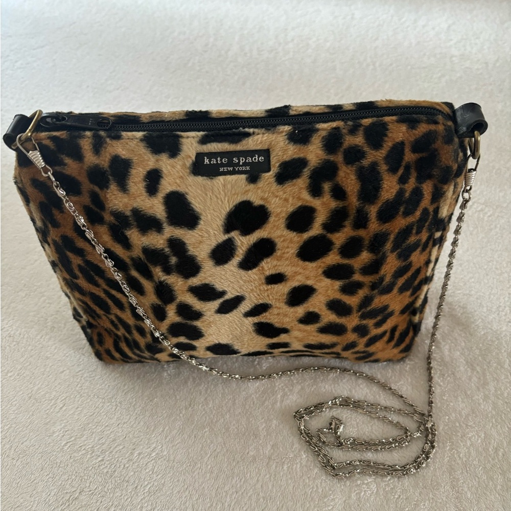 Kate spade New York Fur Leopard Print Bag
